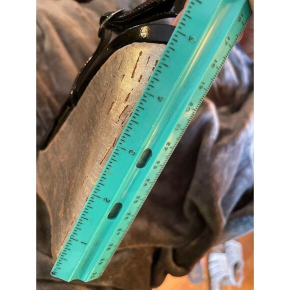 Oh Deer, Valley Style Patent Leather platform shoe 5" high heel size 8 - Picture 9 of 13